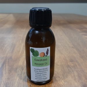 Kawakawa Massage Oil, sweet orange & lavender - 2 for $35
