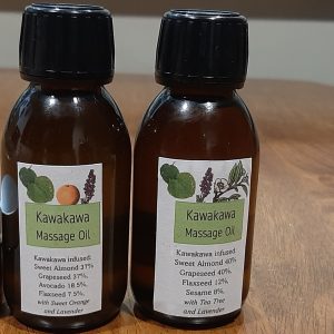 Kawakawa 2 Massage Oils combo